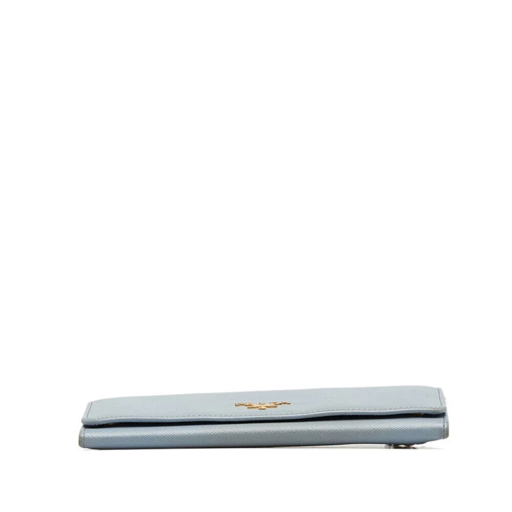 Authentic Prada Saffiano Logo Continental Flap Wallet - Picture 4 of 12